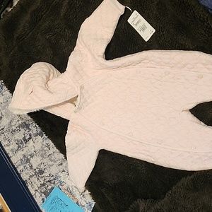 New with tags baby girl snow suit / snuggle ax 6m